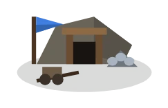 An iron mine
